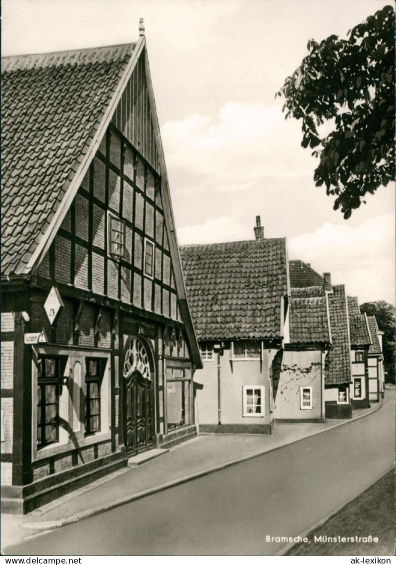 Ansichtskarte Bramsche Münsterstraße 1963 - Bramsche