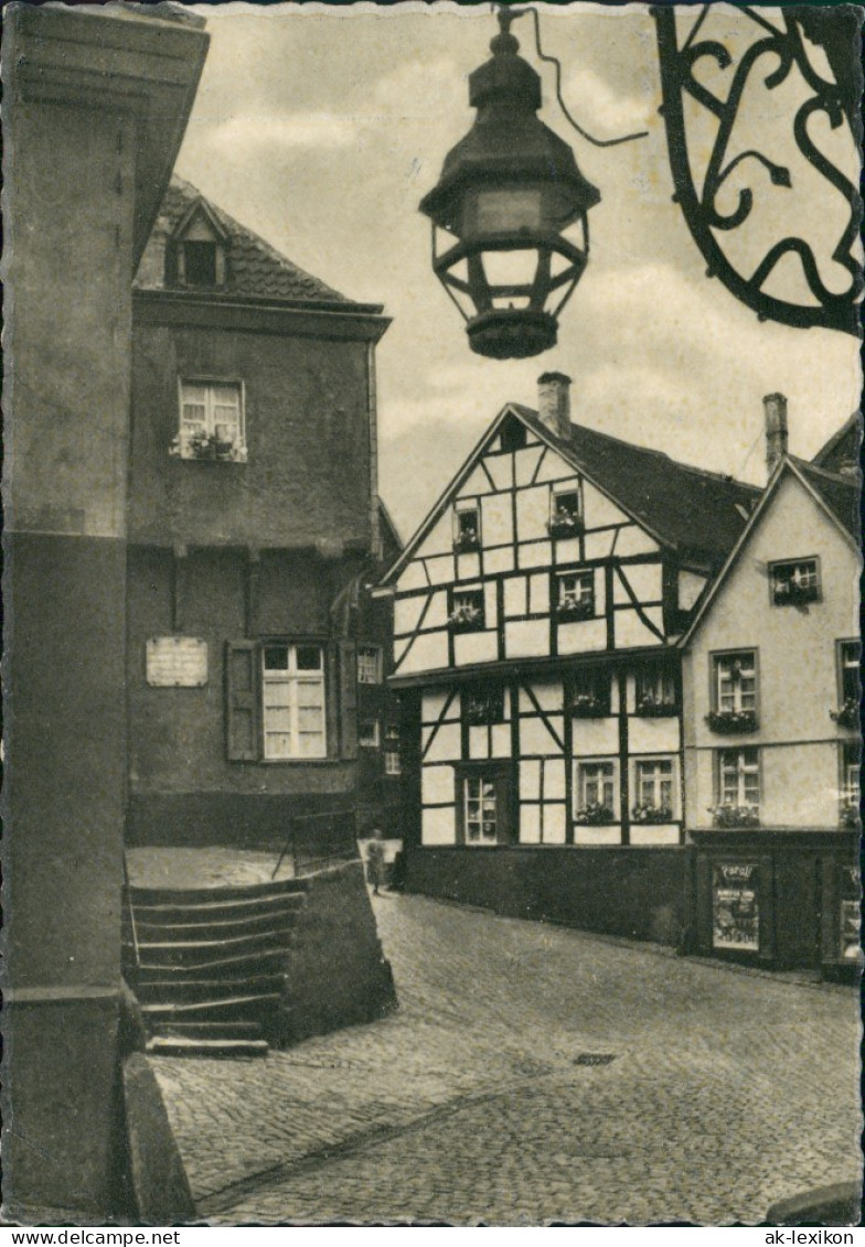 Ansichtskarte Mülheim An Der Ruhr Bogenstraße - Tersteegenhaus 1961 - Mülheim A. D. Ruhr