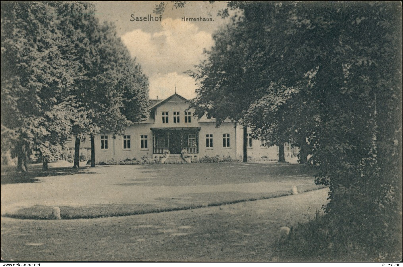 Ansichtskarte Sasel-Hamburg Gut Saselhof 1915 - Wandsbek