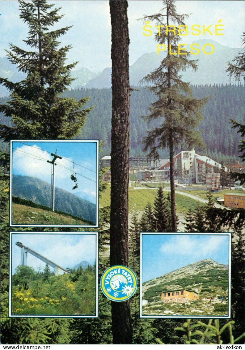 .Slowakei Hohe Tatra/Vysoké Tatry Strbske Pleso Mehrbild-AK 1980 - Slovaquie