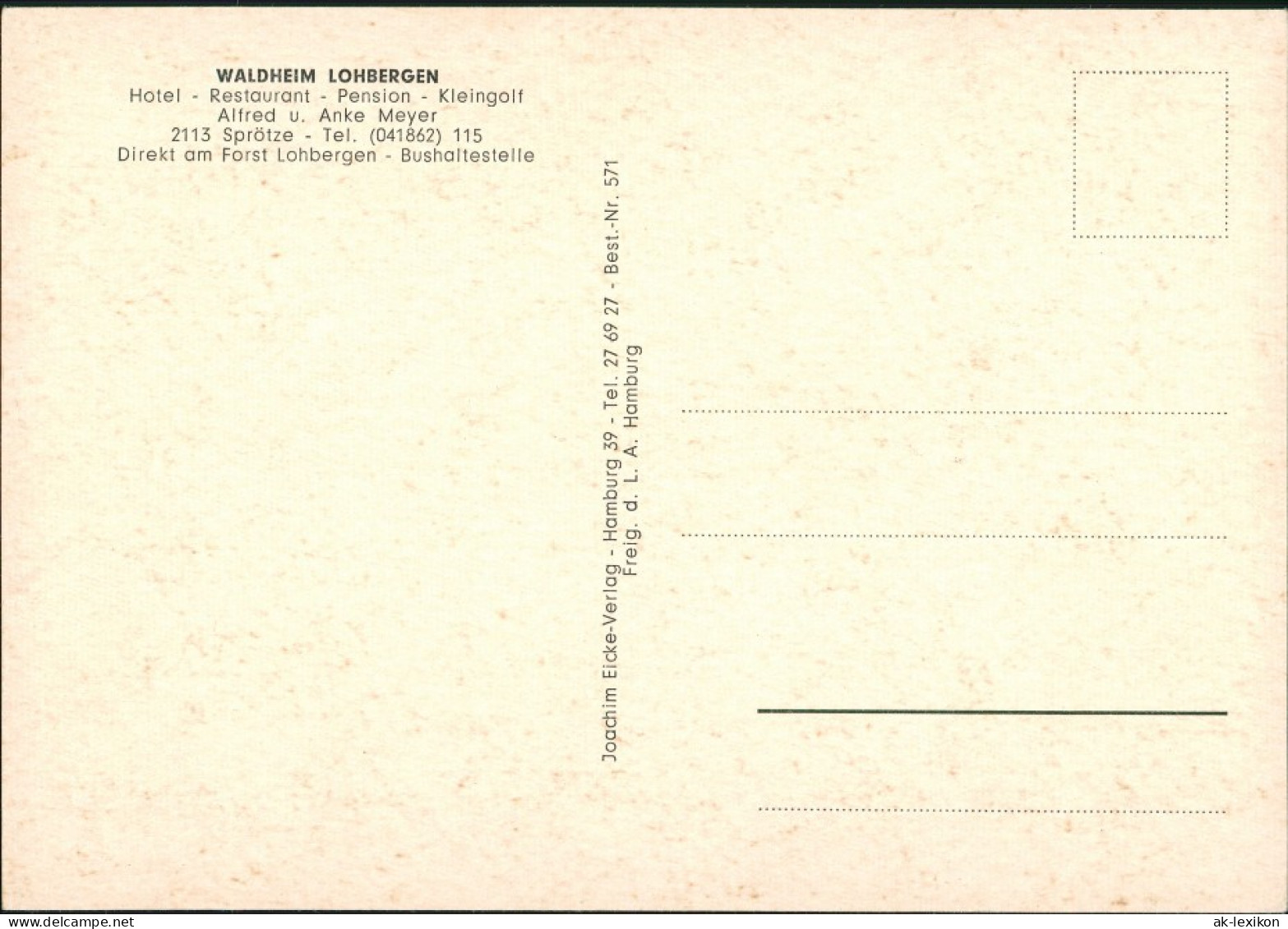 Sprötze-Buchholz In Der Nordheide Luftbild Waldheim Lohbergen 1978 - Buchholz