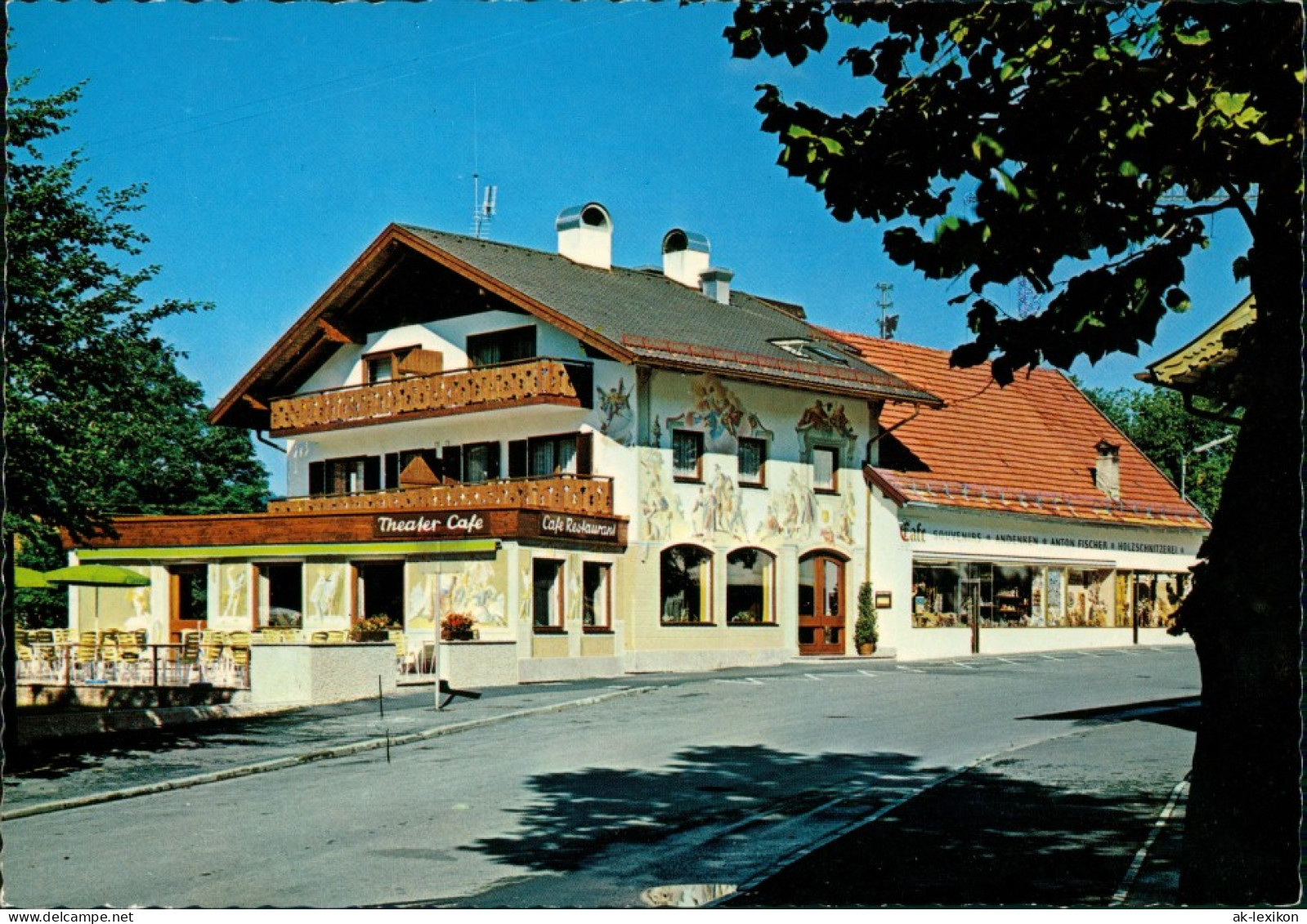 Oberammergau Theater-Café Anton Fischer Am Passionstheater 1975 - Oberammergau