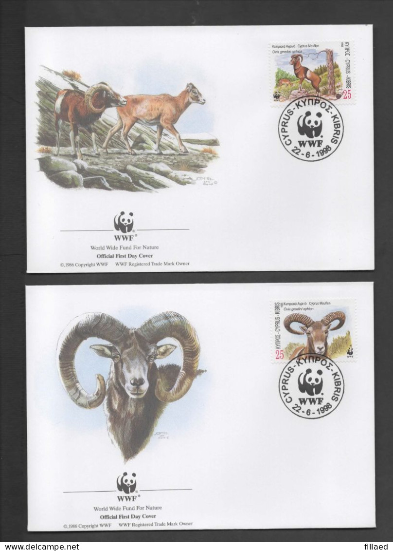 FDC WWF: Cyprus 22-6-1998 - FDC