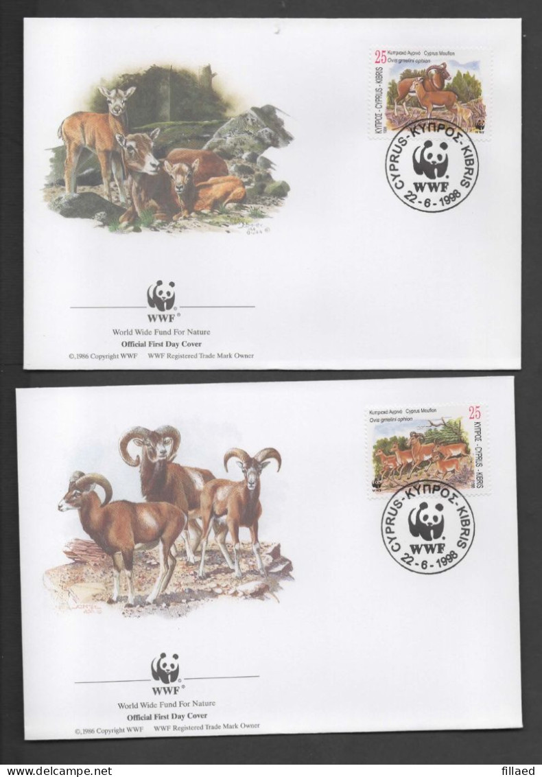 FDC WWF: Cyprus 22-6-1998 - FDC