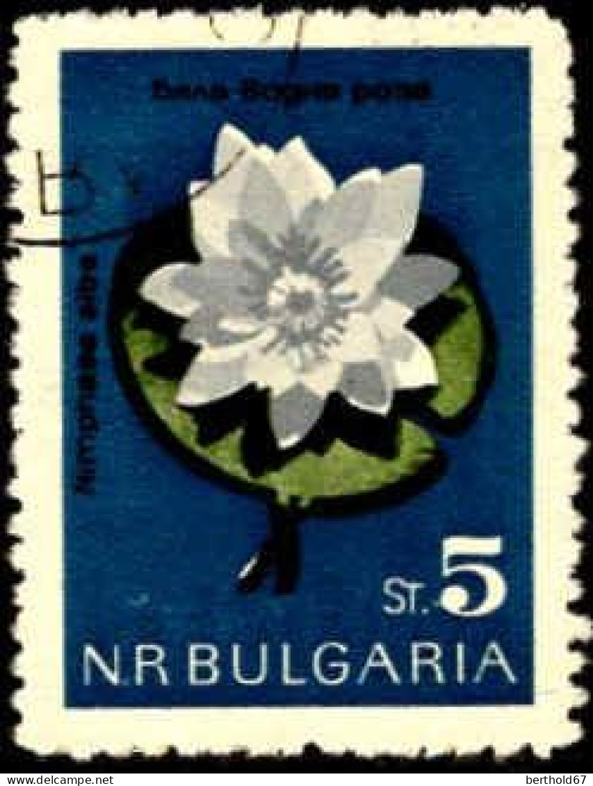Bulgarie Poste Obl Yv:1210/1211 Fleurs (cachet Rond) - Oblitérés