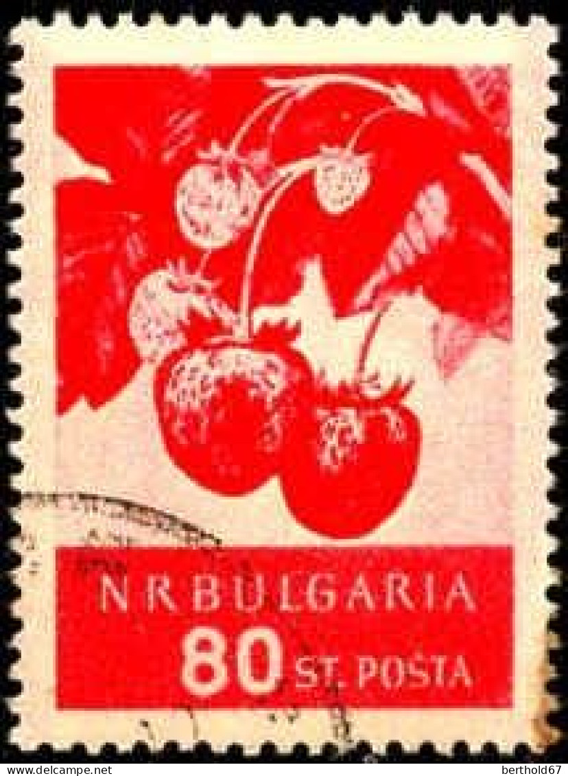 Bulgarie Poste Obl Yv: 857/858 Fruits (cachet Rond) - Used Stamps