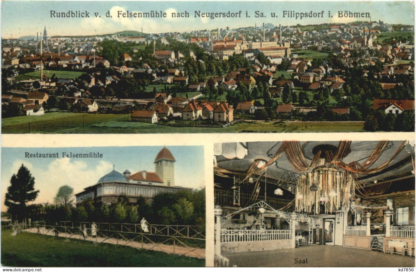 Neugersdorf Und Filippsdorf - Restaurant Felsenmühle - Ebersbach (Loebau/Zittau)