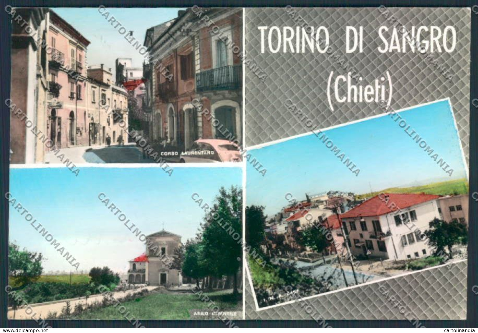 Chieti Torino Del Sangro Foto FG Cartolina MV9921 - Chieti