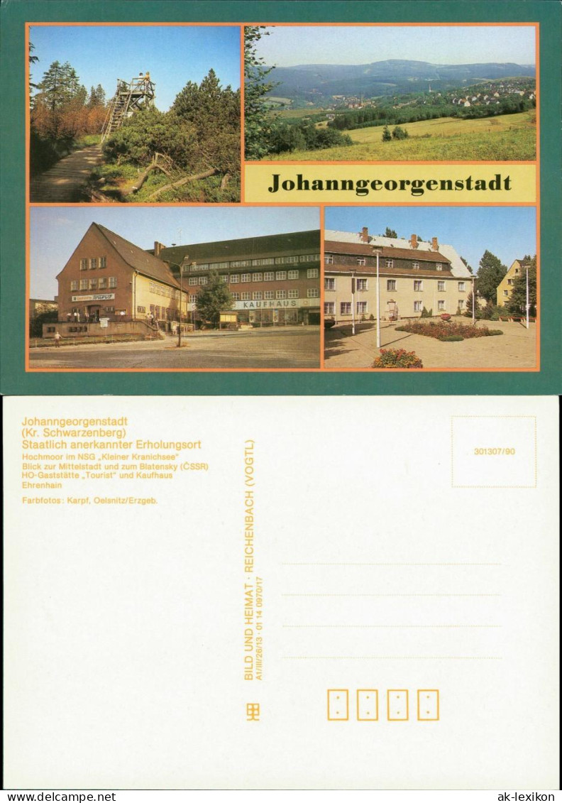 Johanngeorgenstadt Hochmoor NSG Kleiner Kranichsee, Kaufhaus, Ehrenhain 1990 - Johanngeorgenstadt