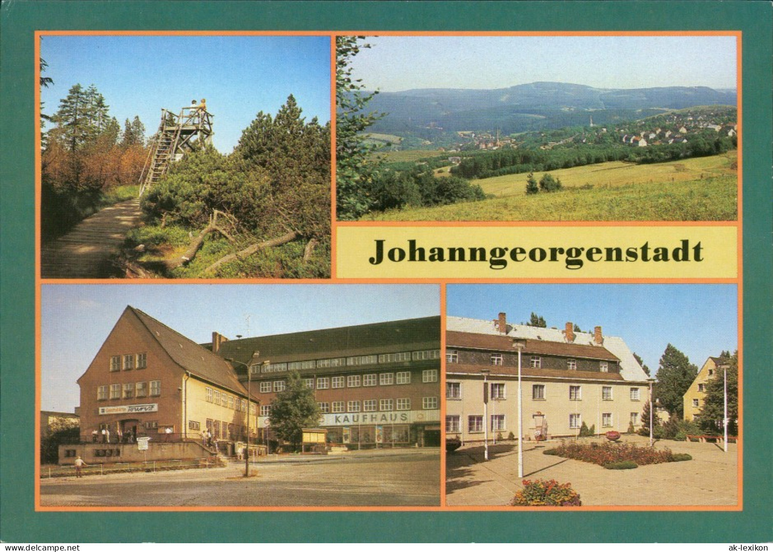 Johanngeorgenstadt Hochmoor NSG Kleiner Kranichsee, Kaufhaus, Ehrenhain 1990 - Johanngeorgenstadt