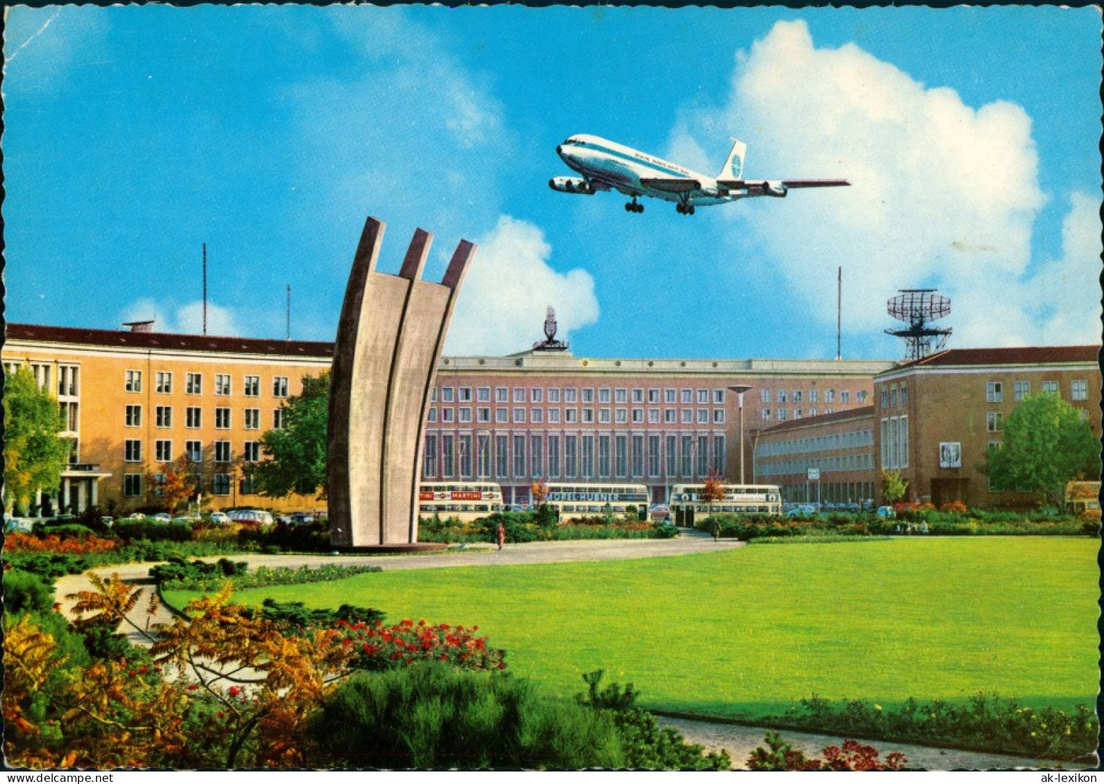 Ansichtskarte Tempelhof-Berlin Flughafen Tempelhof 1969 - Tempelhof