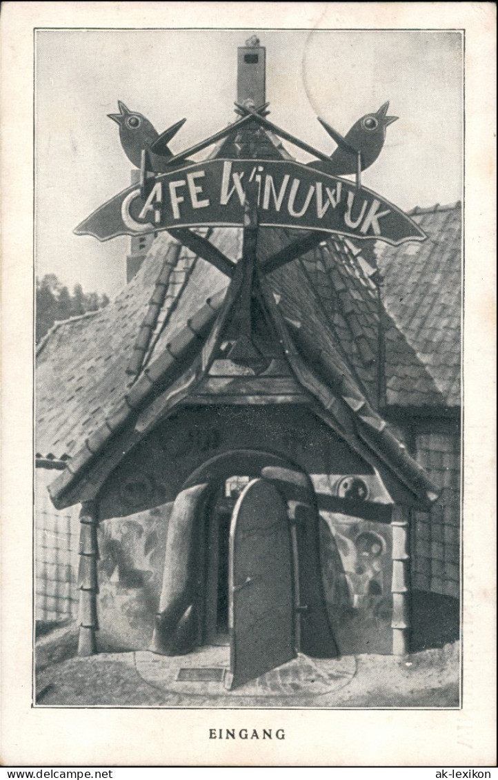 Ansichtskarte Bad Harzburg Cafe Winuwuk 1923 - Bad Harzburg