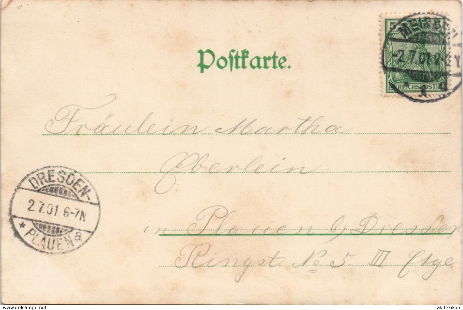 Ansichtskarte Meißen Der Schloßberg Und Dom 1901 - Meissen