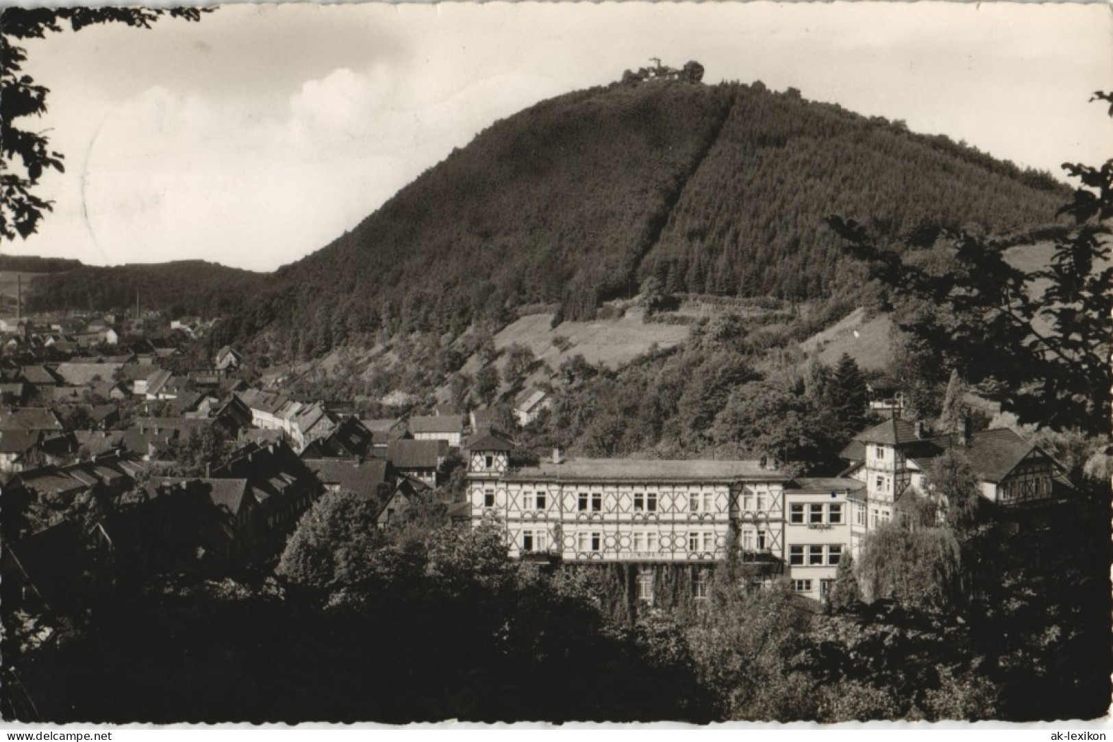 Bad Lauterberg Im Harz Erholungsheim St. Benno-Stift Mit Hausberg 1959 - Bad Lauterberg