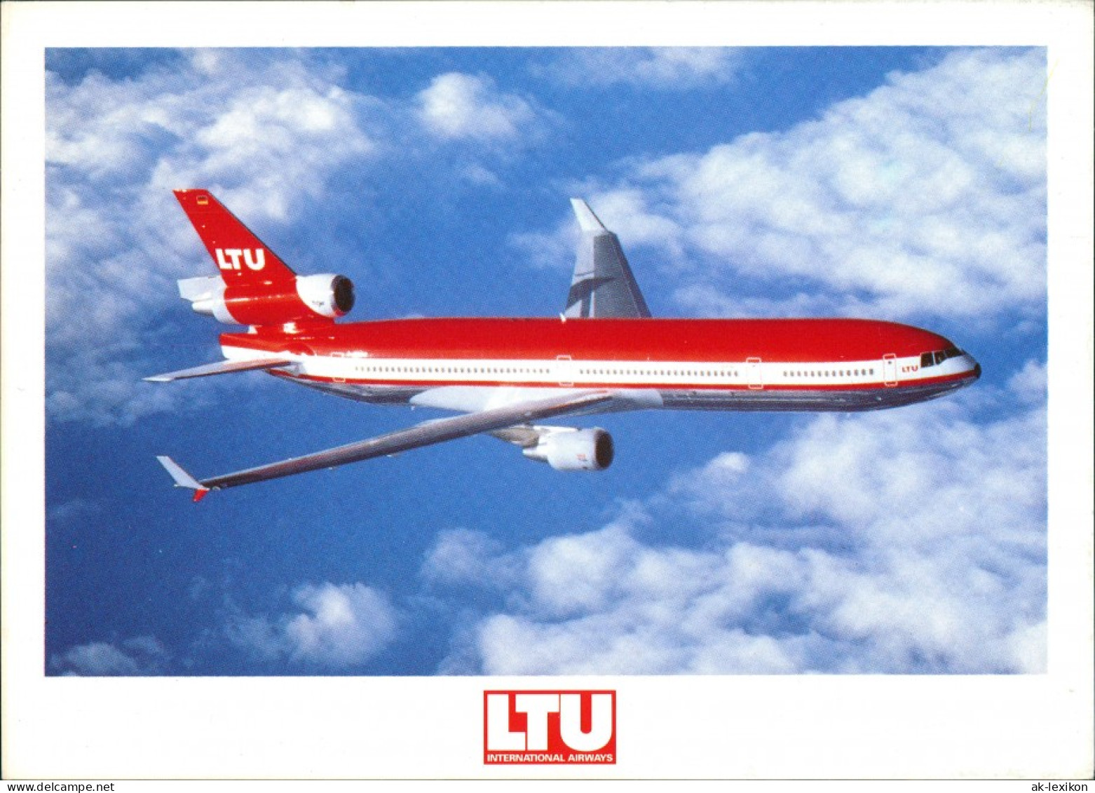 Luftverkehr Flugwesen Flugzeug Der LTU MD-11 Mit Technikdaten 1990 - 1946-....: Moderne