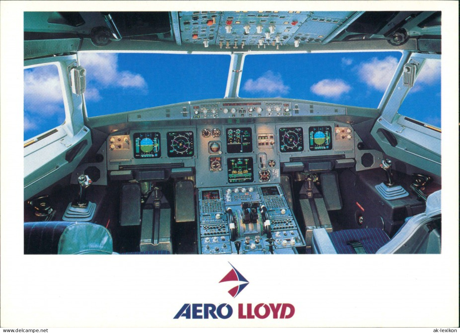 Airbus A320 Cockpit Ansicht Flugzeuge & Flugwesen AERO LLOYD 2000 - 1946-....: Modern Era