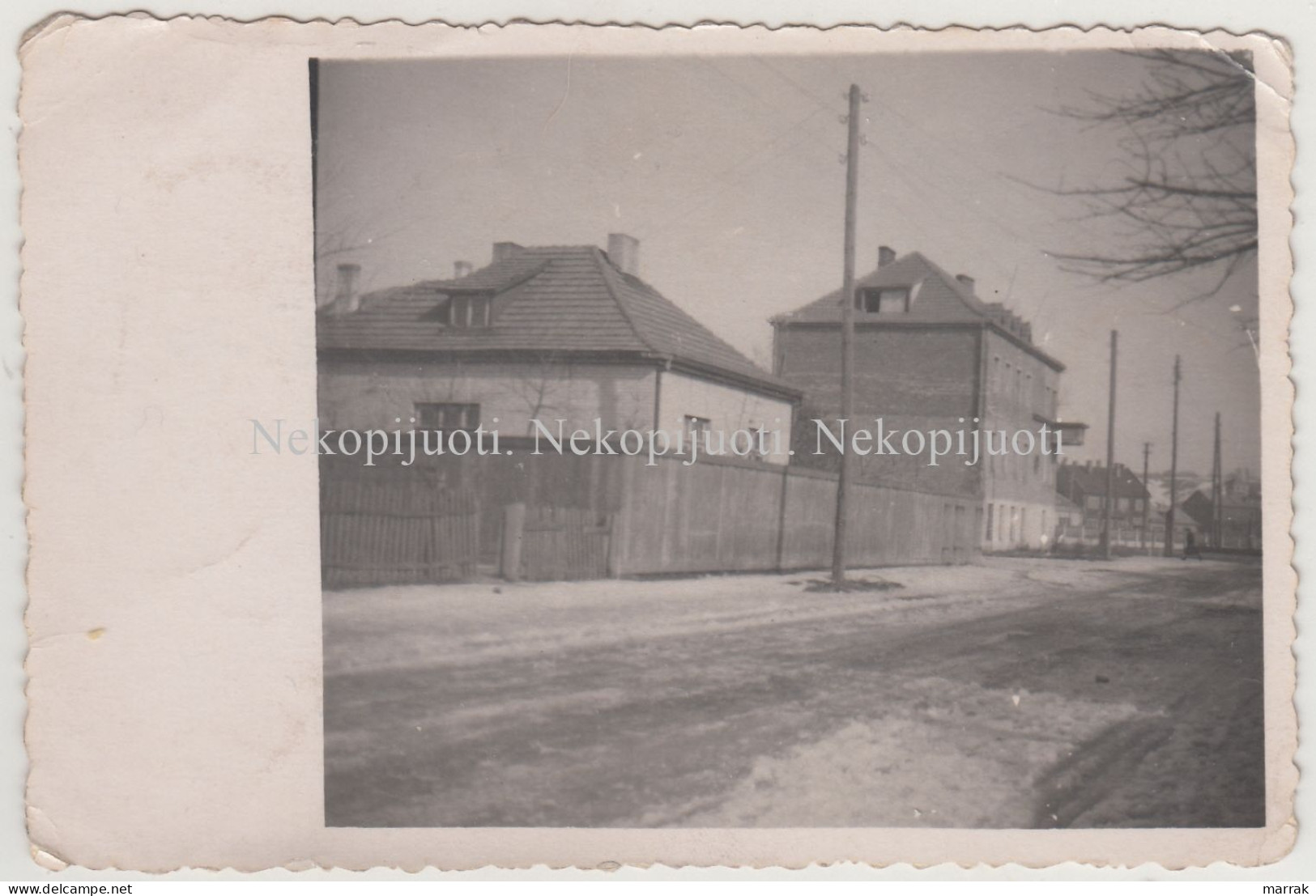 Kaunas, 1952 M. Fotografija. Dydis - 12,5 X 8,3 Cm - Lituania