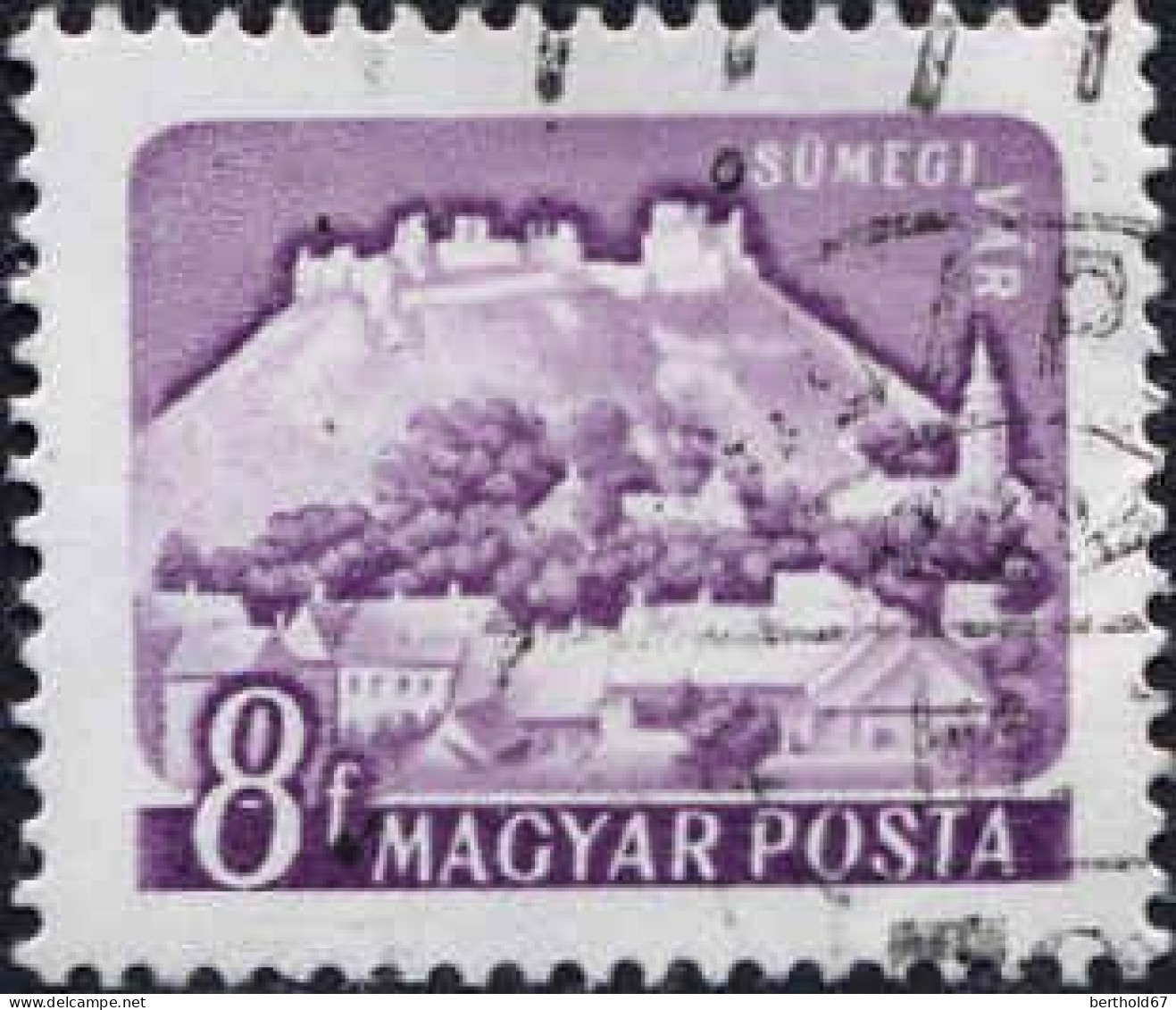 Hongrie Poste Obl Yv:1335 Mi:1650A Château Sumeg (cachet Rond) - Usado