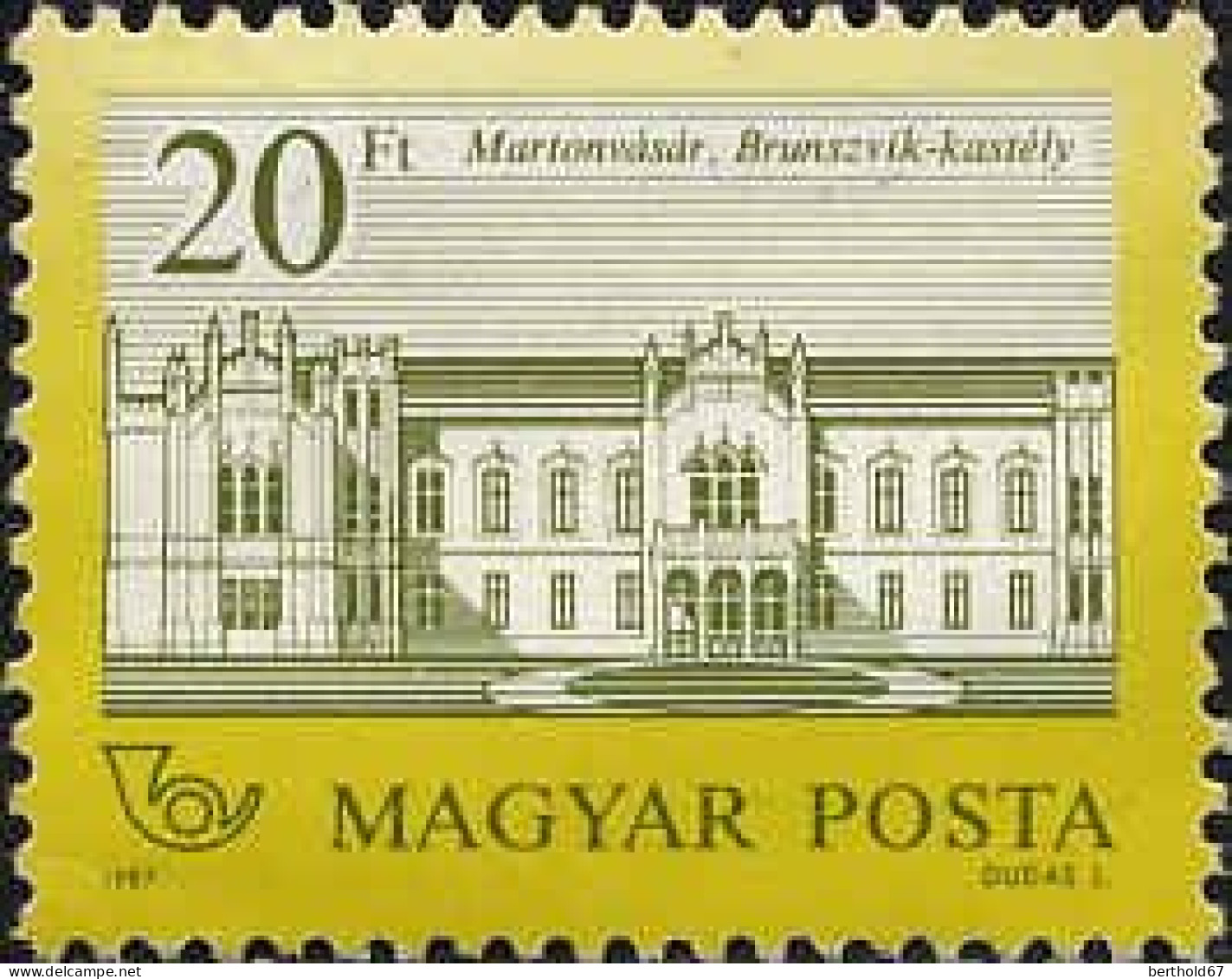Hongrie Poste N* Yv:3111 Mi:3902A Château De Martonvasar (sans Gomme) - Nuovi