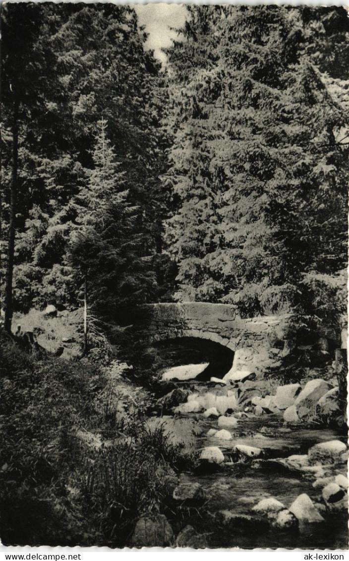 Ansichtskarte Braunlage Die Bärenbrücke 1958 - Braunlage