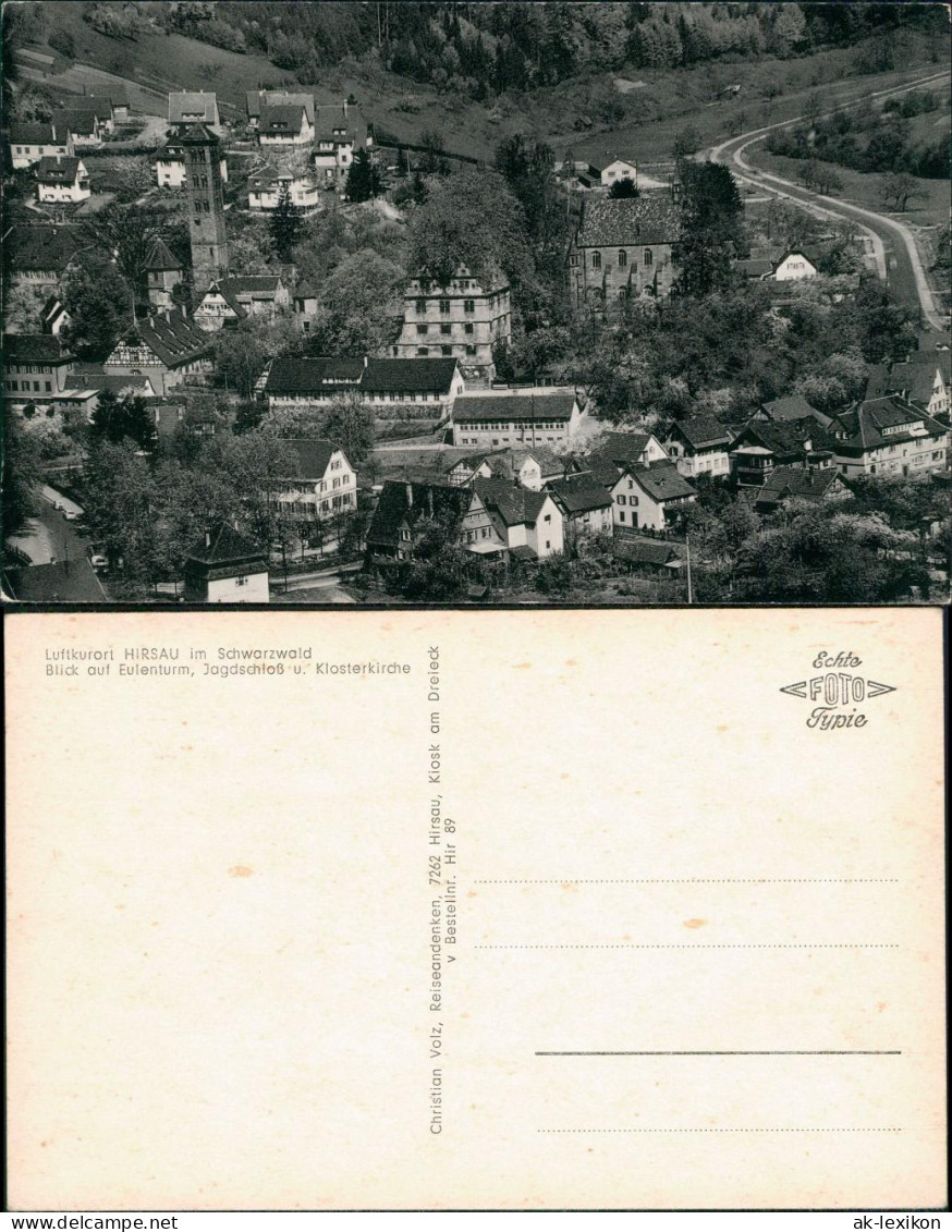 Hirsau-Calw Blick Auf Eulenturm, Jagdschloß U. Klosterkircheche 1960 - Calw