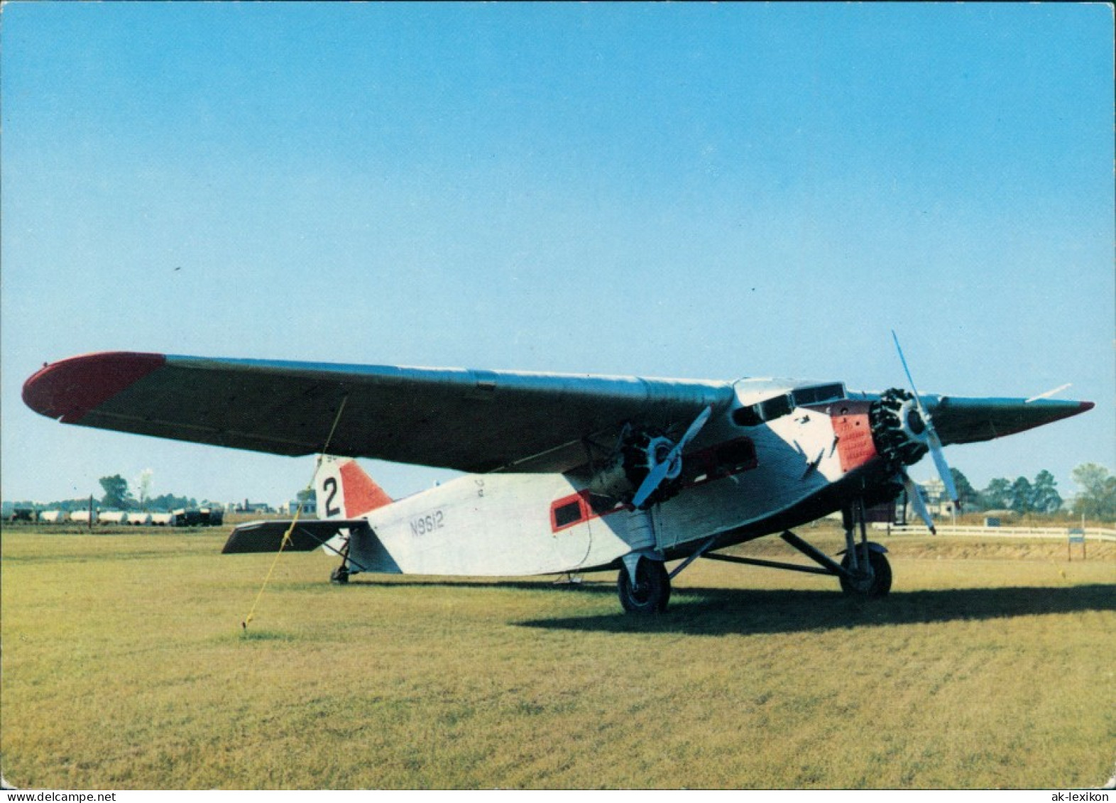 FORD Tri-Motor 1928 Historisches Flugzeug Motiv-AK Airplane 1975 - 1946-....: Modern Era