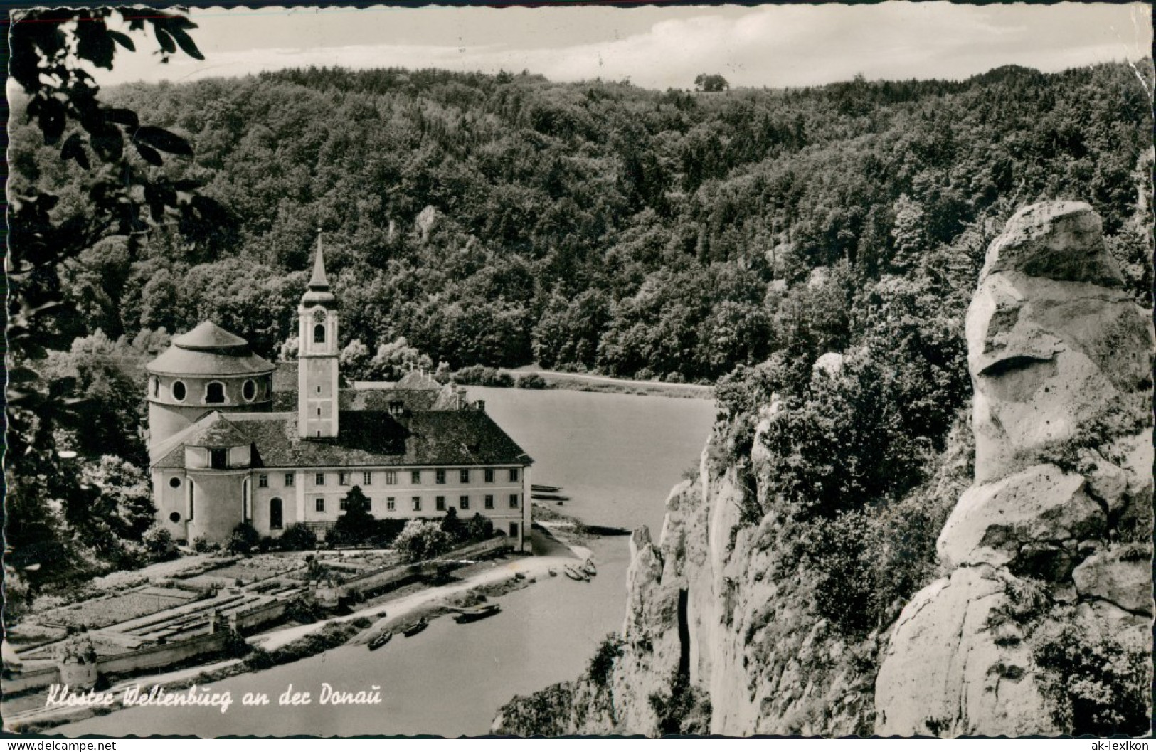 Ansichtskarte Kelheim Kloster Weltenburg 1963 - Kelheim