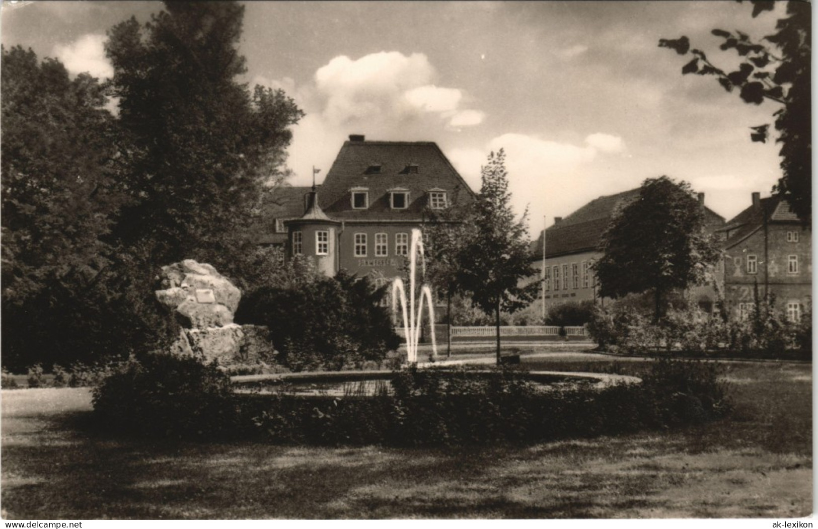 Ansichtskarte Bad Langensalza Schwefelbad Ansicht DDR AK 1967 - Bad Langensalza