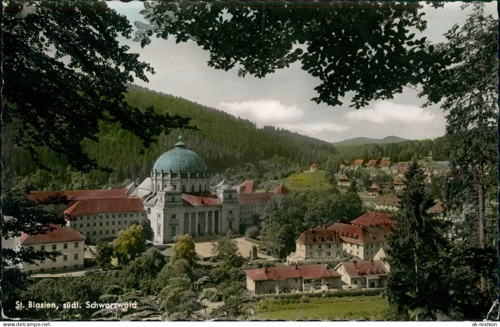 Ansichtskarte St. Blasien St. Blasius (Pfarrkirche) Colorfoto 1960 - St. Blasien