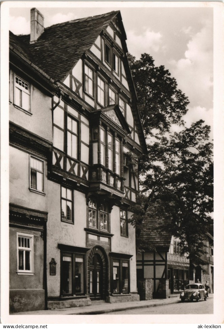 Ansichtskarte Höxter (Weser) Westerbachstraße 33, Tillyhaus 1958 - Hoexter