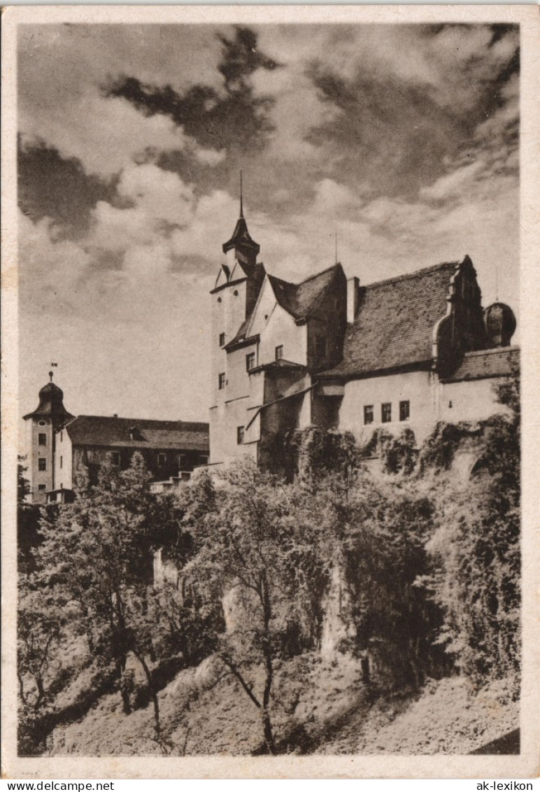 Ansichtskarte Glauchau Schloss 1934 - Glauchau