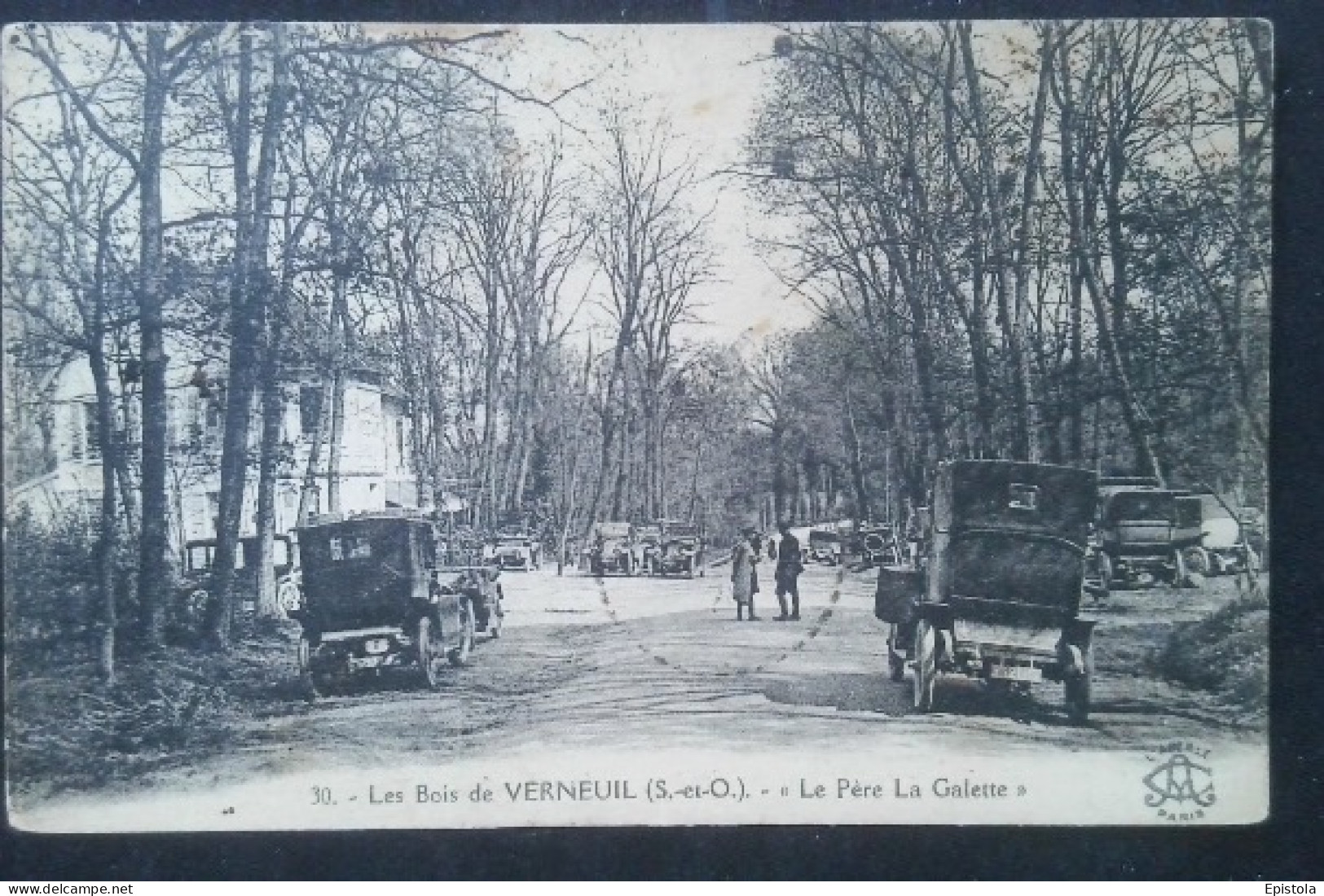 ► Les Bois De VERNEUIL - Restaurant. "Le Père La Galette Animation Voiture - Verneuil Sur Seine