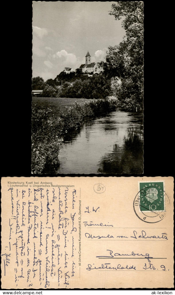 Ansichtskarte Amberg Klosterburg Kastl Bei Amberg I. Lauterachtal 1959 - Amberg