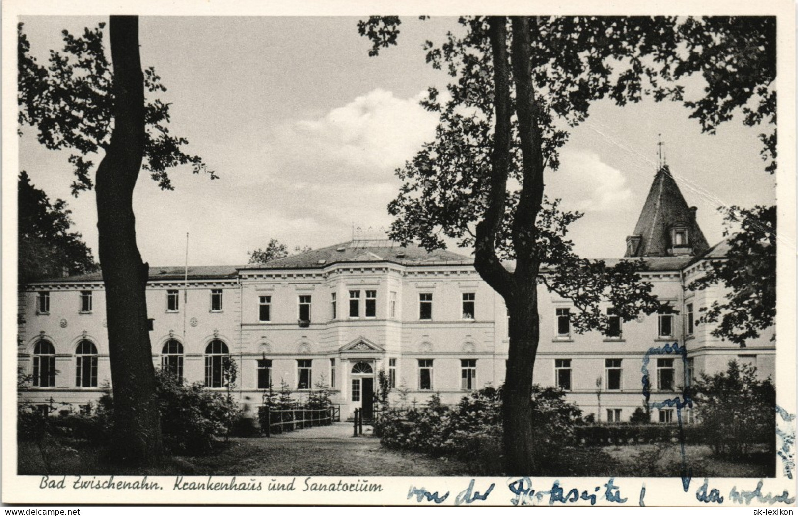 Ansichtskarte Bad Zwischenahn Krankenhaus Und Sanatorium 1957 - Bad Zwischenahn