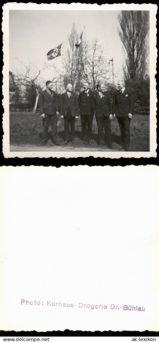 Menschen Soziales Leben Gruppenfoto Männer (Photo Aus Dresden-Bühlau) 1940 Privatfoto Foto - Non Classificati