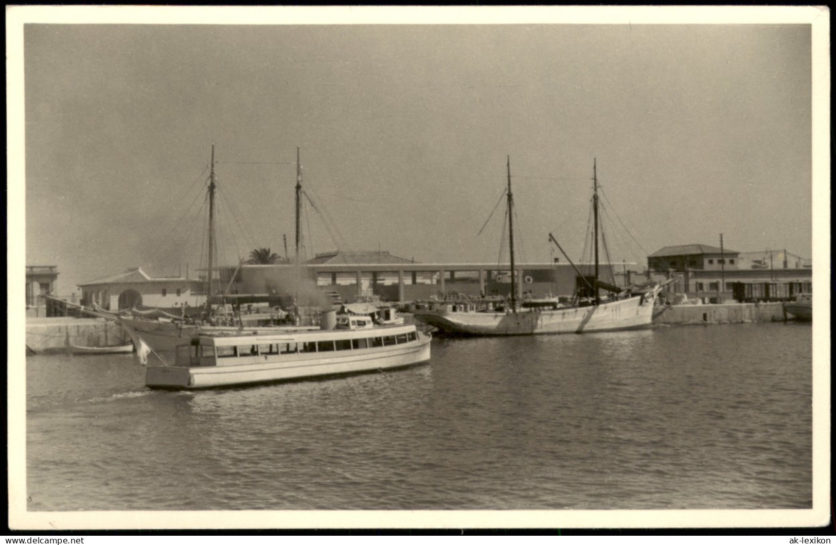 Ansichtskarte  Schiffe/Schifffahrt - Segelschiffe/Segelboote 1952 - Sailing Vessels