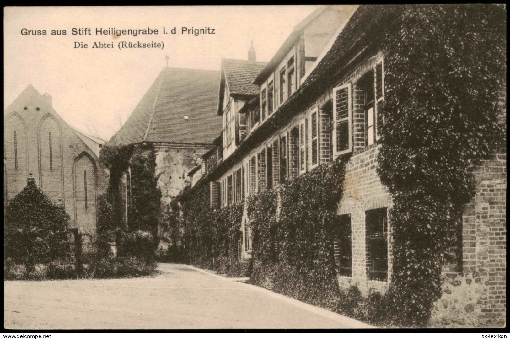 Heiligengrabe Gruss Aus Stift Heiligengrabe I. D Prignitz, Abtei Rückseite 1908 - Heiligengrabe