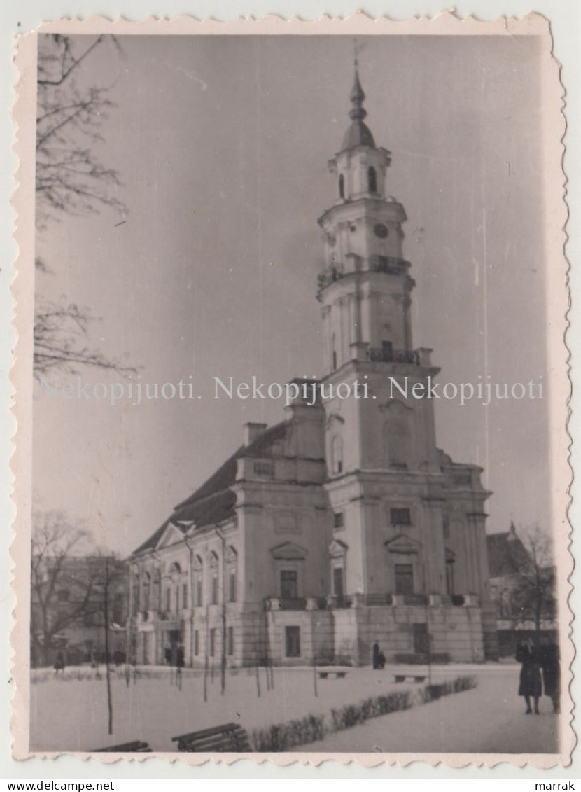 Kaunas, Rotušė, Apie 1960 M. Fotografija. Dydis - 11,8 X 8,7 Cm - Litauen