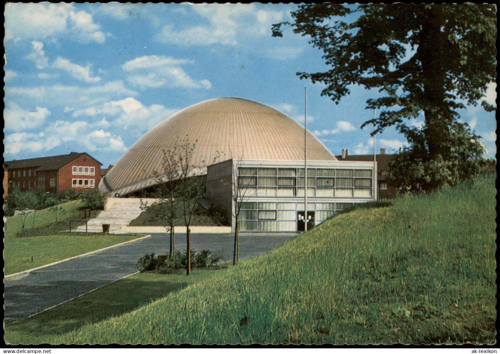 Ansichtskarte Bochum Partie Am Planetarium 1967 - Bochum