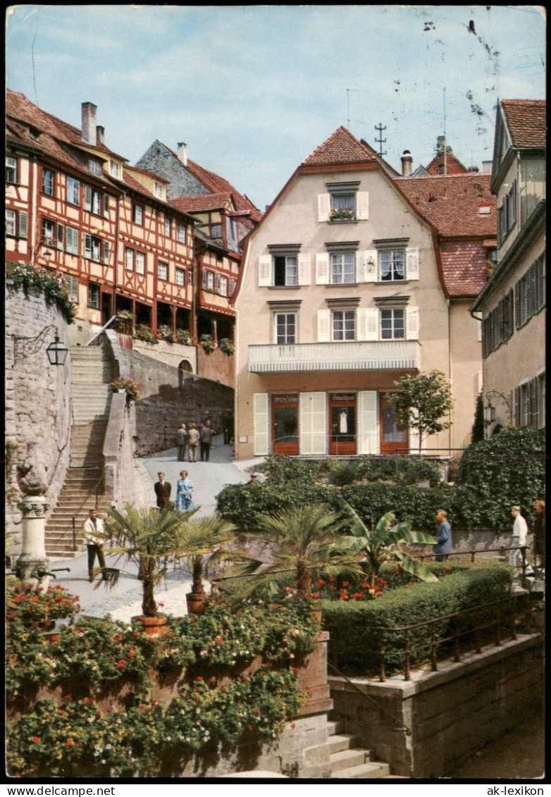 Ansichtskarte Meersburg Straße Beim Bärenbrunnen 1979 - Meersburg