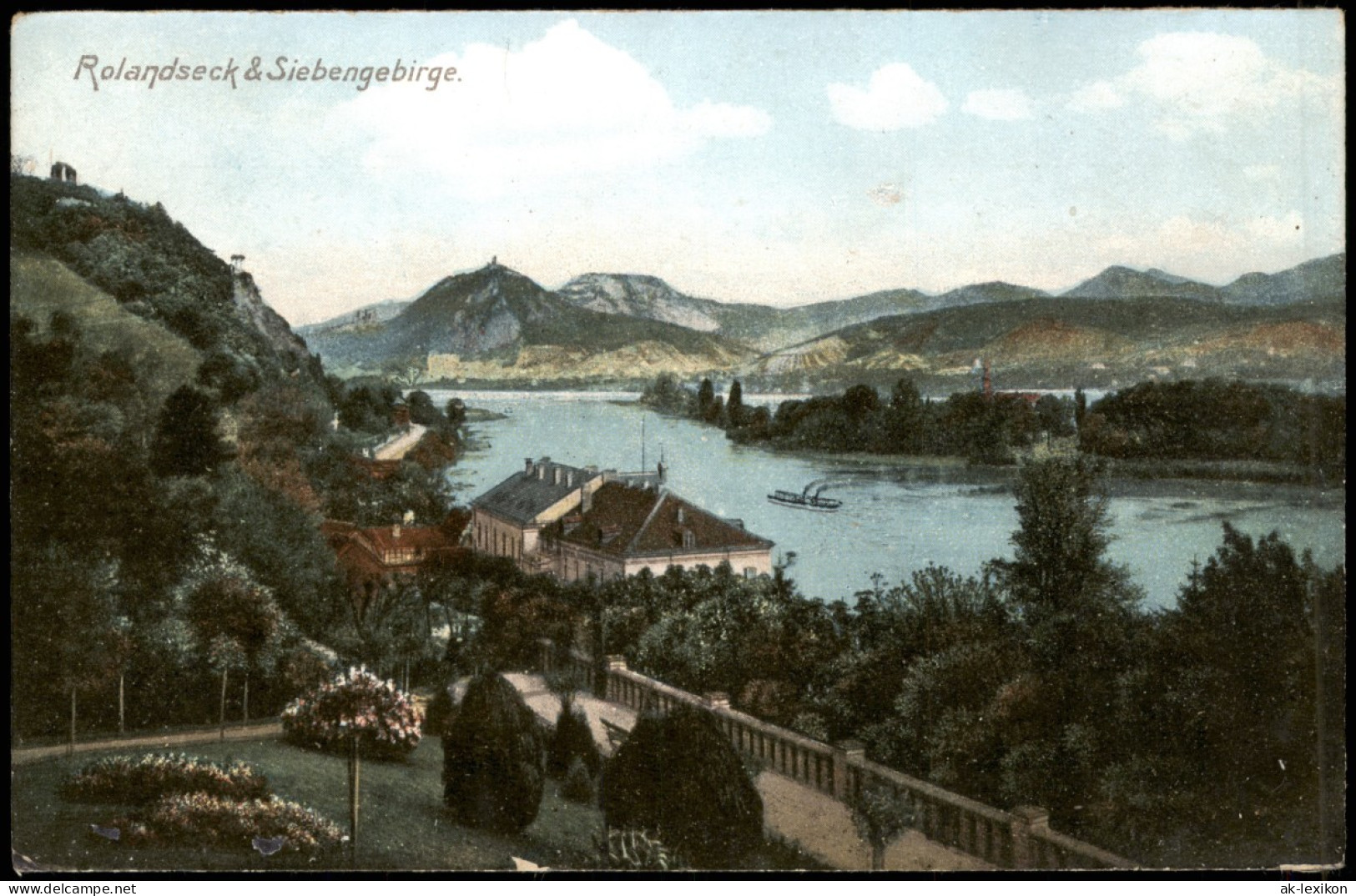 Rolandseck-Remagen Rhein Panorama Am Rolandseck & Siebengebirge 1910 - Remagen