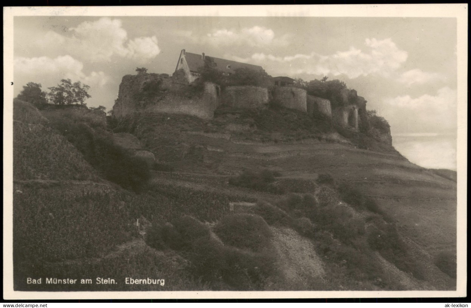 Bad Münster Am Stein-Ebernburg Ebernburg (Castle) Gesamtansicht Der Burg 1931 - Bad Muenster A. Stein - Ebernburg