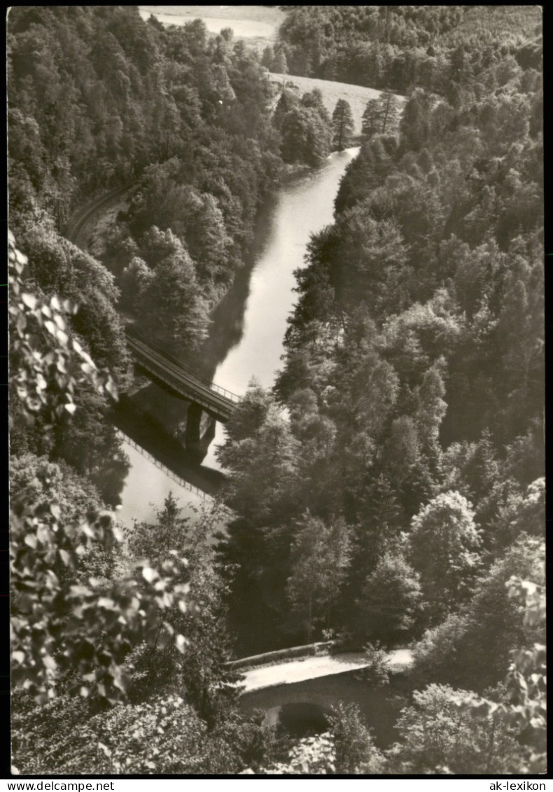 Ansichtskarte Wolkenstein Wolkensteiner Schweiz, Brücken 1977 - Wolkenstein