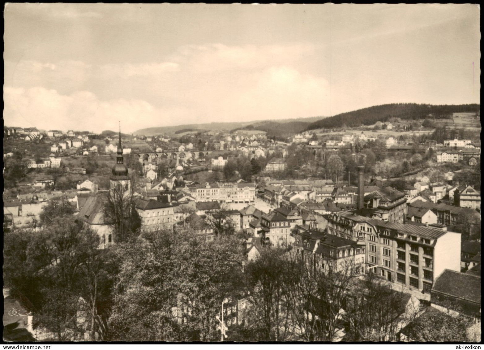 Ansichtskarte Sebnitz Stadt Mit Straßenblick 641964 - Sebnitz