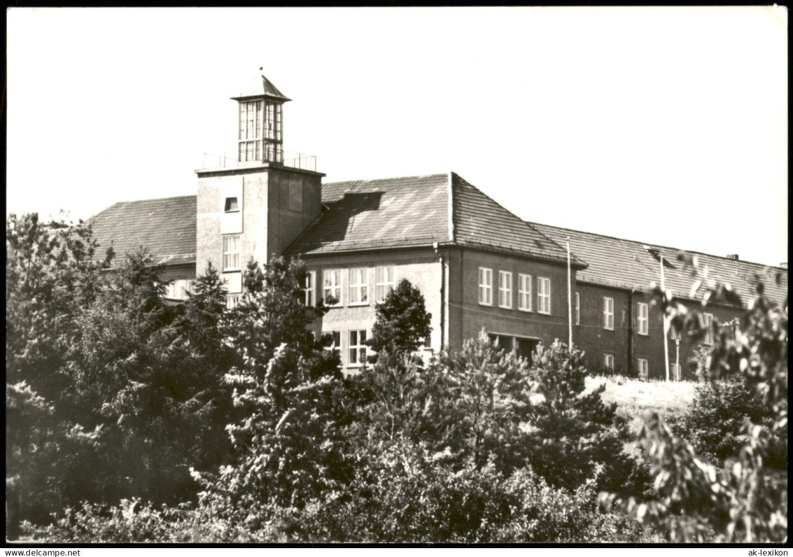 Ansichtskarte Joachimsthal (Barnim) Schule, Fotokarte 1979 - Joachimsthal