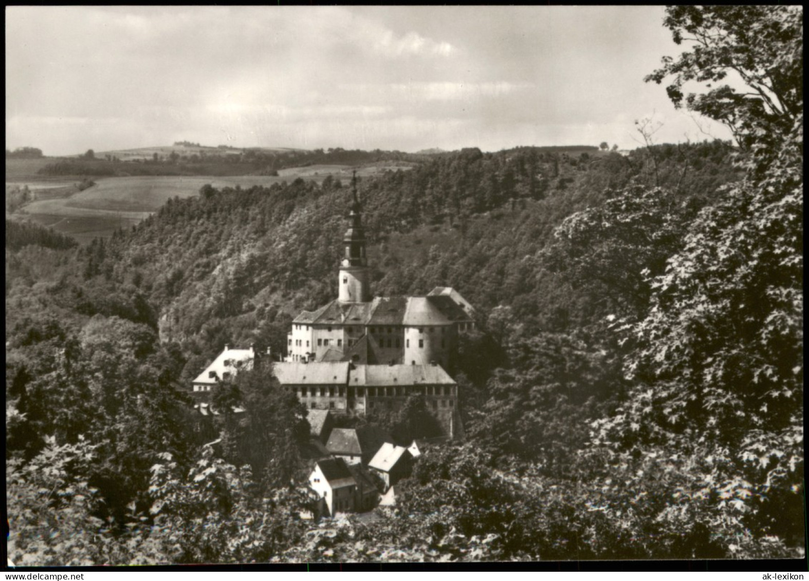 Ansichtskarte Weesenstein (Müglitz) Schloss Weesenstein Im Müglitztal 1986 - Weesenstein A. D. Mueglitz