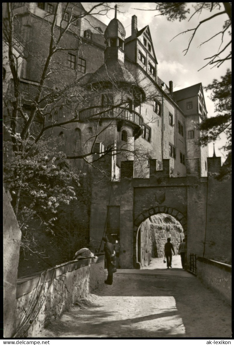 Ansichtskarte Rochsburg-Lunzenau ROCHSBURG (Kr. Rochlitz) Äußeres Tor 1984 - Lunzenau