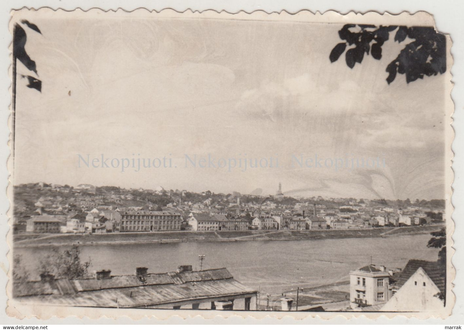 Kaunas, Bendras Vaizdas, Apie 1960 M. Fotografija. Dydis - 11,5 X 8 Cm - Lituanie