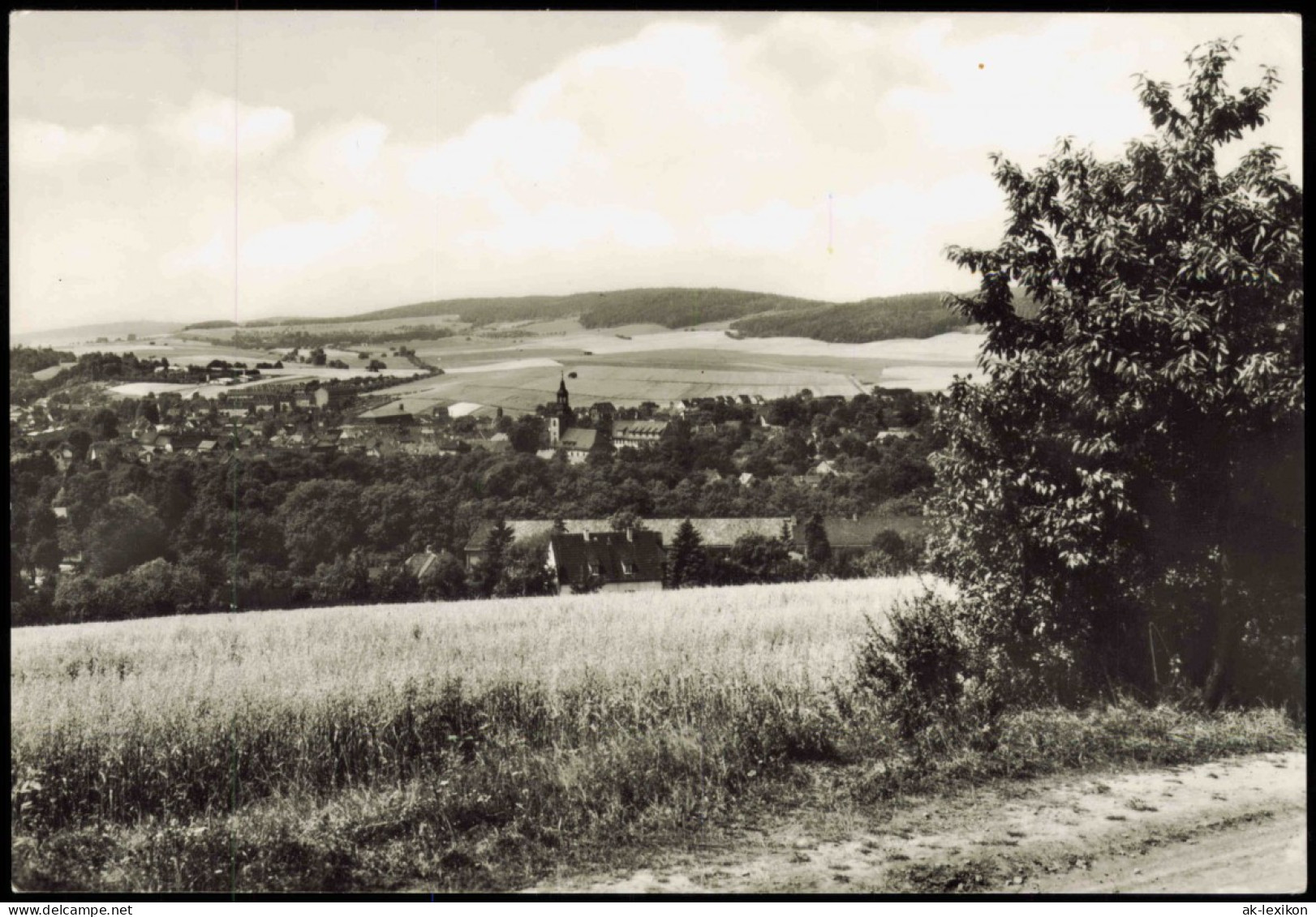 Ansichtskarte Bad Berka Blick Auf Die Stadt 1977 - Bad Berka