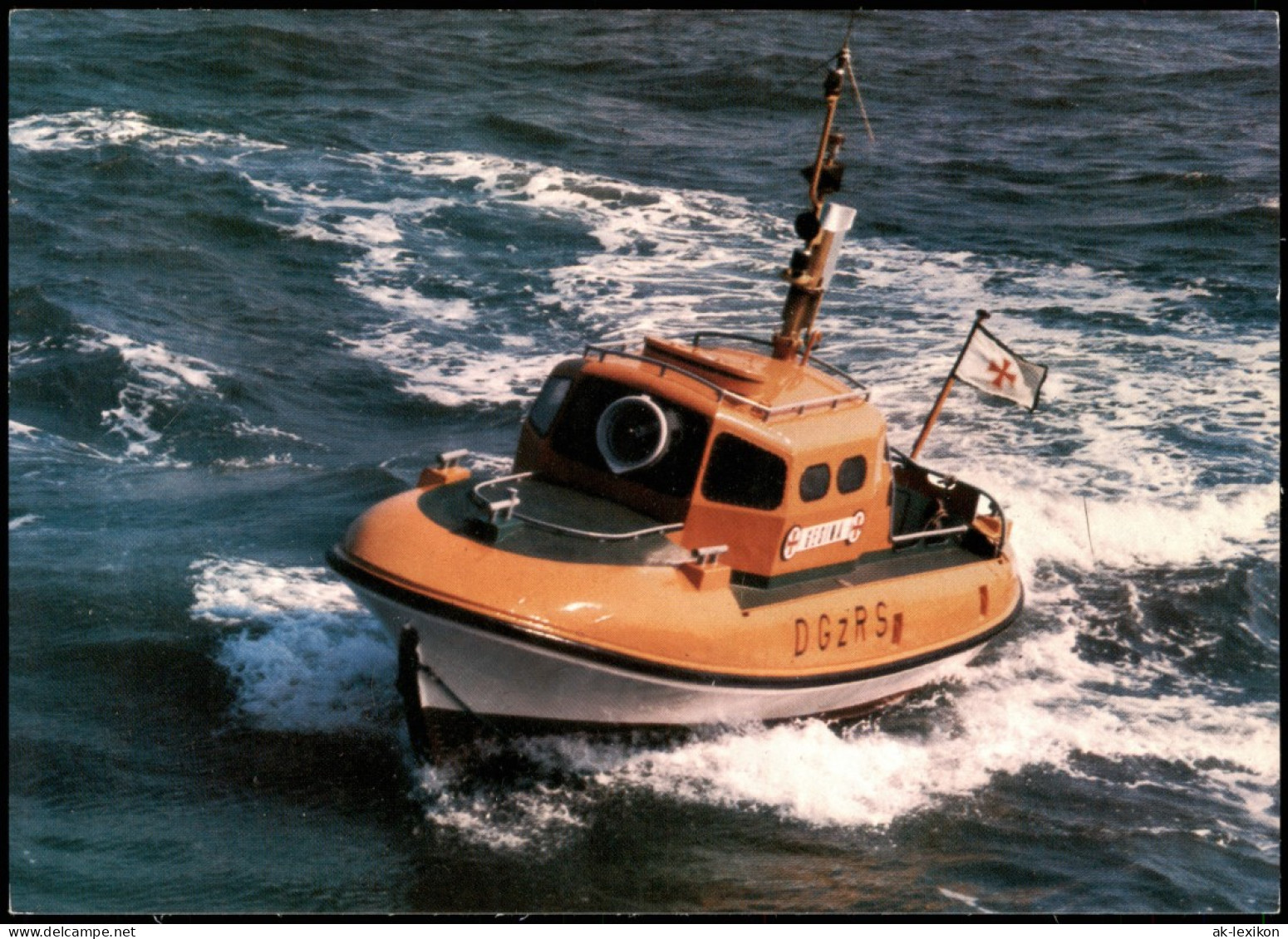 Spenden-Fotokarte   Rettung Schiffbrüchiger Strandrettungsboot Gesina 1980 - Other & Unclassified